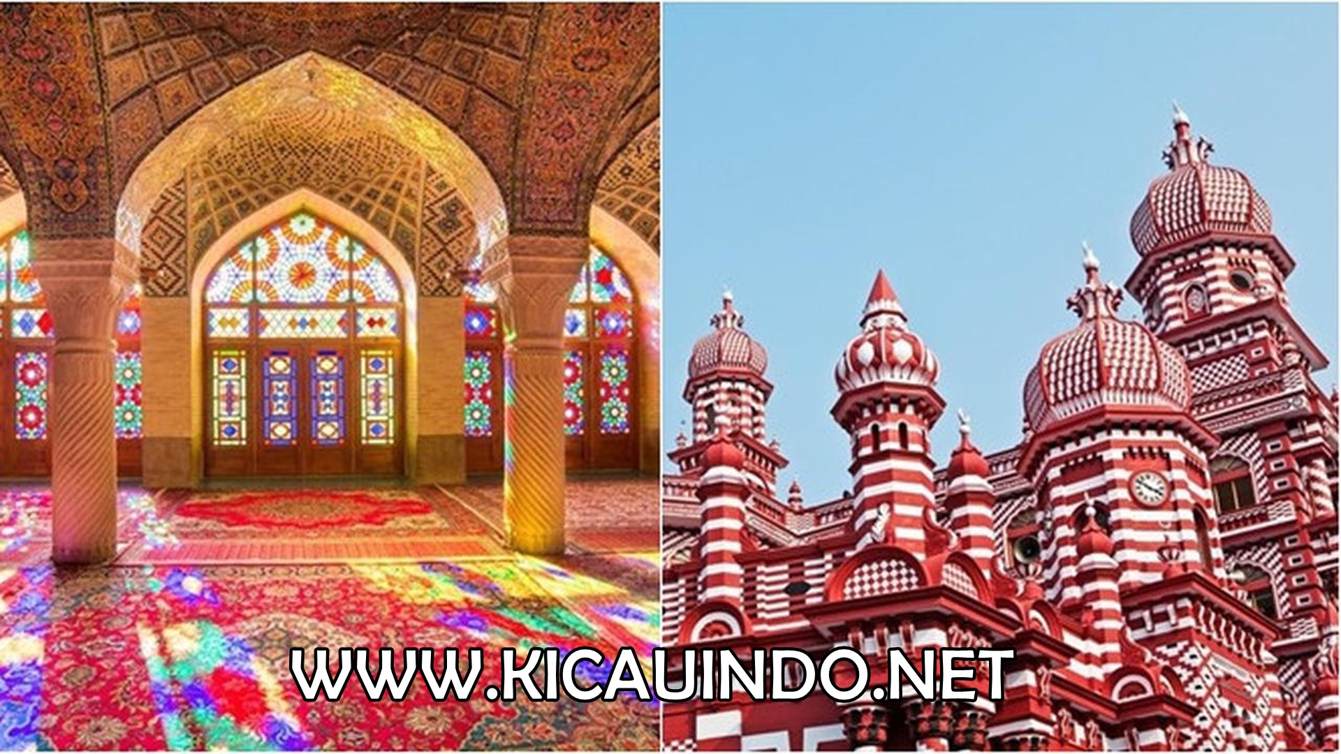 Masjid Warna-Warni di Berbagai Negara, - KicauQQ Lounge