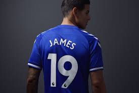 James Rodriguez Everton shirt number revealed - Royal Blue Mersey