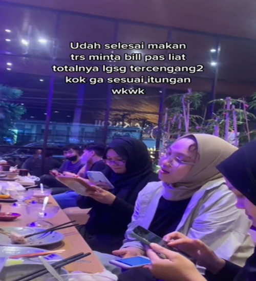 Geng Remaja Syok Bayar Tagihan di Restoran Mewah
